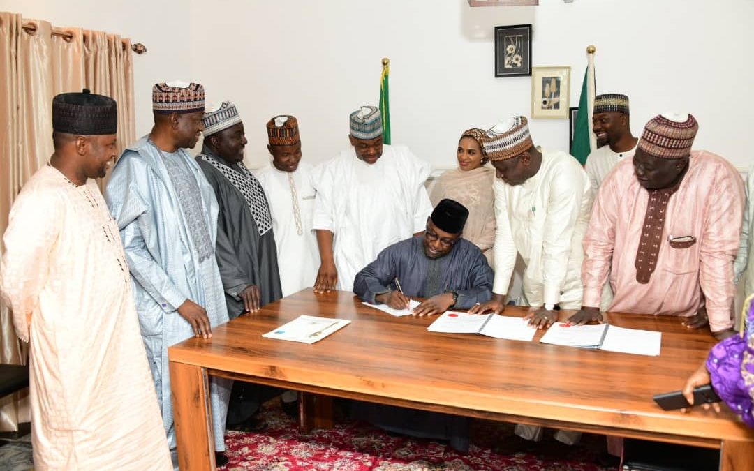 GOVERNOR SANI BELLO SIGNS 2020 APPROPRIATION ACT INTO LAW