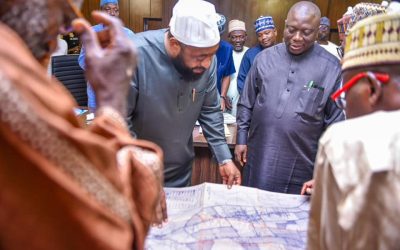 The Governor of Niger State, Mohammed Umaru Bago received the Suleja Master Plan