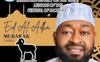 2023 EID-EL-KABIR: GOVERNOR BAGO URGES MUSLIMS TO IMBIBE THE VIRTUES OF EID-EL-KABIR ***RE-ASSURES NIGERLITES OF A NEW NIGER