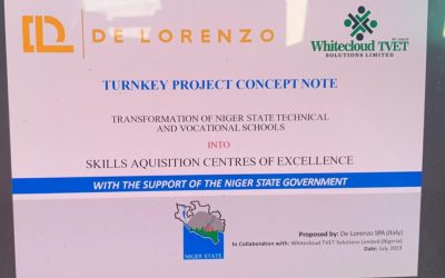 PRESENTATION: Governor Mohammed Umaru Bago has received a project note on the Transformation of Niger State Technical and Vocational Schools into Skills Acquisition Centres of Excellence.