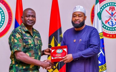 NIGER STATE GOVERNOR VISITS CHIEF OF DEFENCE STAFF; SOLICITS CONTINUED SUPPORT IN ADDRESSING SECURITY CHALLENGES IN THE STATE