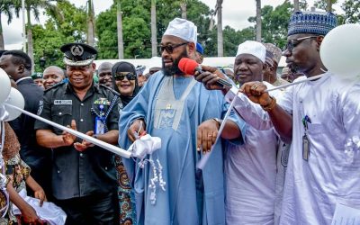 NIGER STATE GOVERNOR TO PROVIDE ADDITIONAL OPERATIONAL VEHICLES TO NIGER STATE POLICE COMMAND; INAUGURATES NEW POLICE DIVISIONAL HEADQUARTERS IN CHANCHAGA