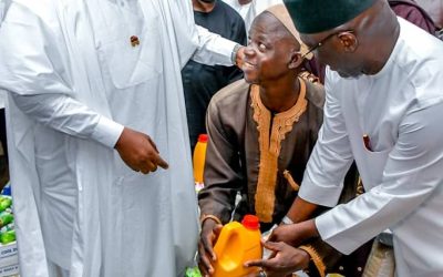 GOVERNOR UMARU BAGO ESTABLISHES NIGER STATE REFUGEES COMMISSION WITH N500 MILLION NAIRA AS TAKE-OFF GRANT; TO DISTRIBUTE 13,000 BAGS OF GRAINS TO IDPS IN NIGER STATE