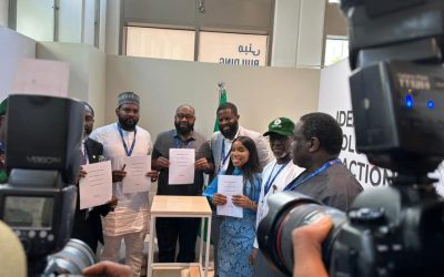 Governor Umaru Bago participated in a tripartite MOU signing ceremony among the Energy Commission of Nigeria, the Global Wind Energy Council, and the Niger State Government