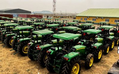 NIGER STATE TAKES DELIVERY OF 300 TRACTORS FOR AGRICULTURAL DEVELOPMENT