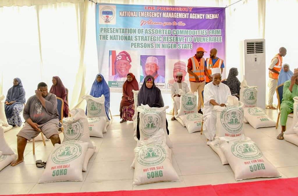 NIGER STATE GOVERNMENT RECEIVES 1,437.5 METRIC TONS OF ASSORTED GRAINS FOR VULNERABLE PEOPLE ACROSS THE STATE      ***WARNS AGAINST DIVERSION