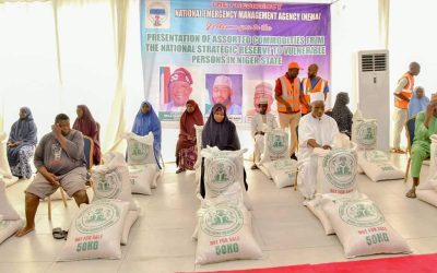 NIGER STATE GOVERNMENT RECEIVES 1,437.5 METRIC TONS OF ASSORTED GRAINS FOR VULNERABLE PEOPLE ACROSS THE STATE      ***WARNS AGAINST DIVERSION