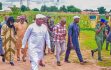 ACTING GOVERNOR COMRADE YAKUBU GARBA VISITS BARKUTA COMMUNITY IN BEJI OVER CLASH, SUES FOR PEACE