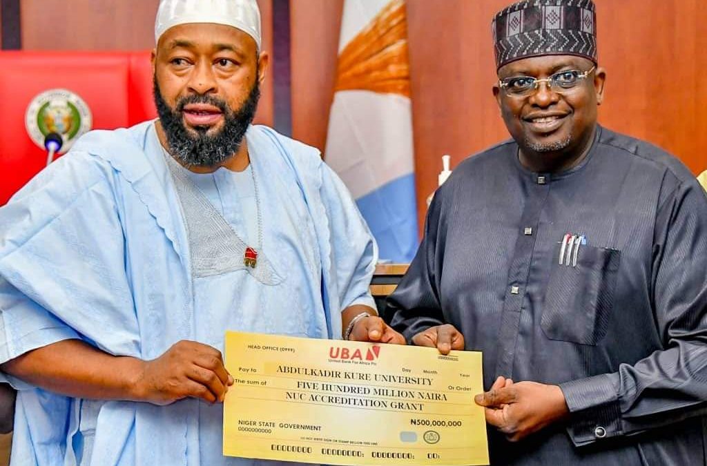 FARMER GOVERNOR UMARU BAGO REDEEMS PLEDGE TO AKUM AND THE NEWGATE UNIVERSITIES