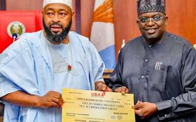 FARMER GOVERNOR UMARU BAGO REDEEMS PLEDGE TO AKUM AND THE NEWGATE UNIVERSITIES