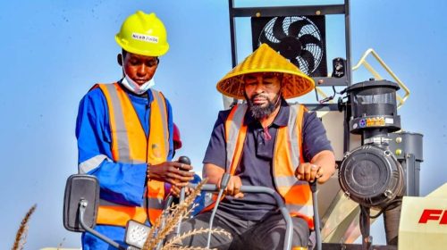 MECHANISED AGRICULTURE: FARMER GOVERNOR UMARU BAGO FLAGS-OFF CORN HARVEST OF NIGER FOODS